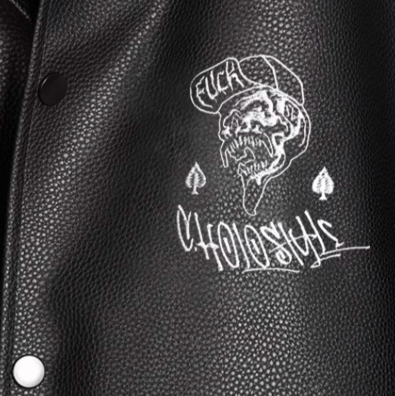 CHICANO EMBROIDERED COACH JACKET I-0164