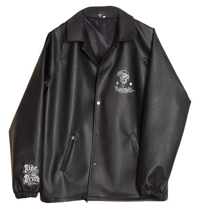 CHICANO EMBROIDERED COACH JACKET I-0164