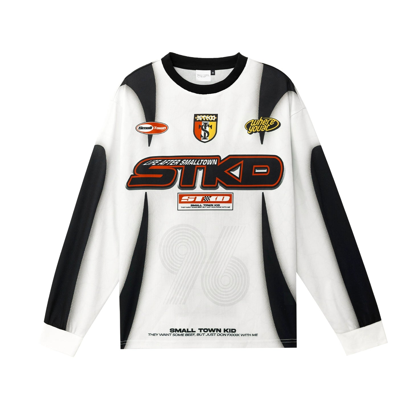 VINTAGE BIKER LONG SLEEVE TEE I-0052