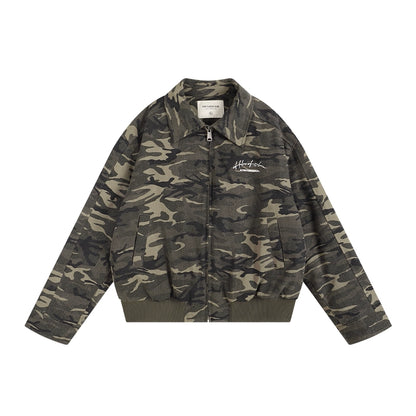 CAMOUFLAGE TRACKER JACKET I-0072