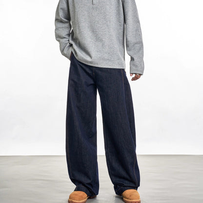 RETRO WIDE-LEG JEANS I-0034