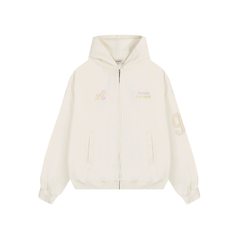 RETRO EMBROIDERED HOODED JACKET I-0066