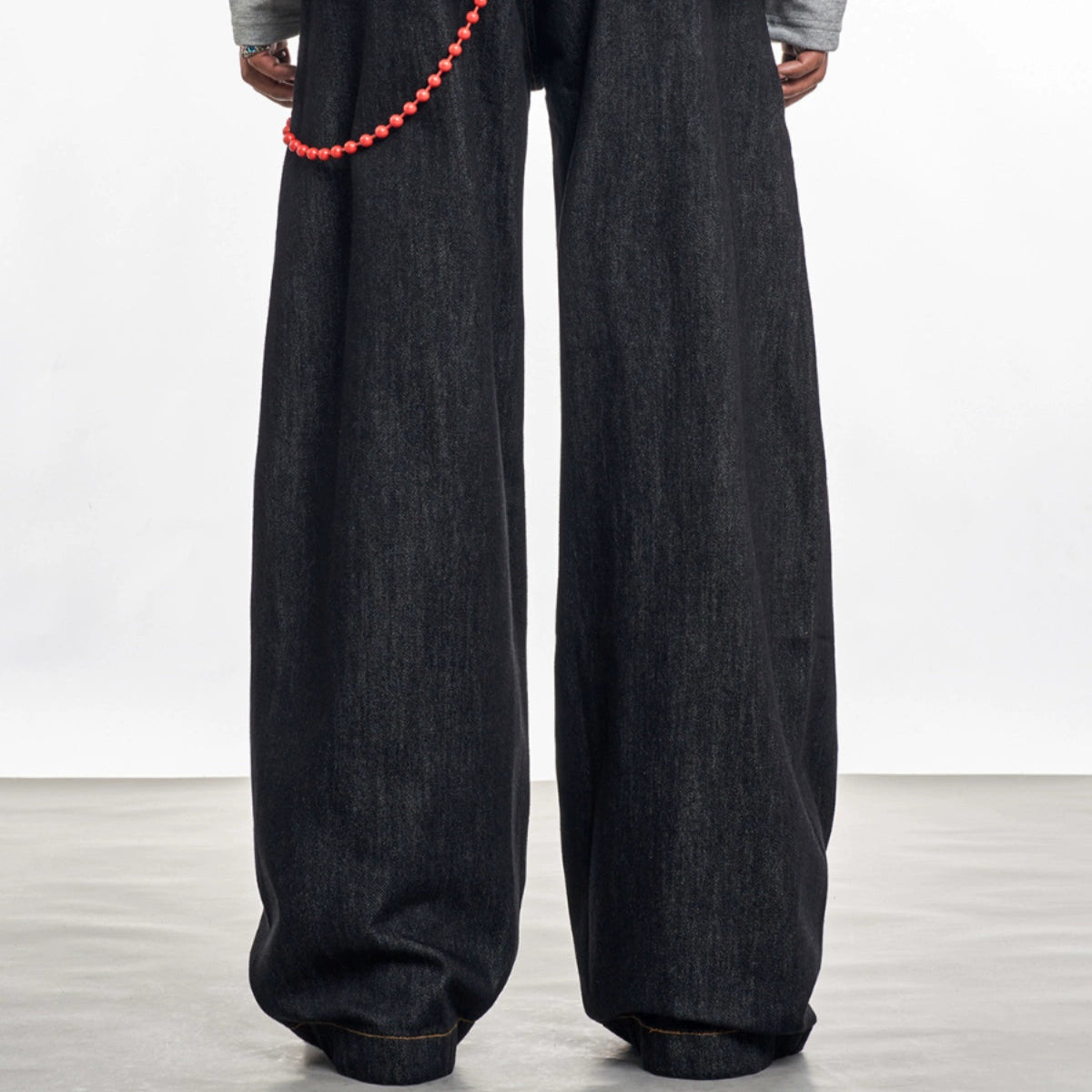 RETRO WIDE-LEG JEANS I-0034