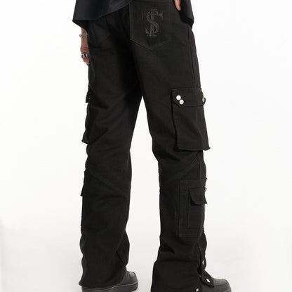 STUDDED HIP HOP JEANS I-0050