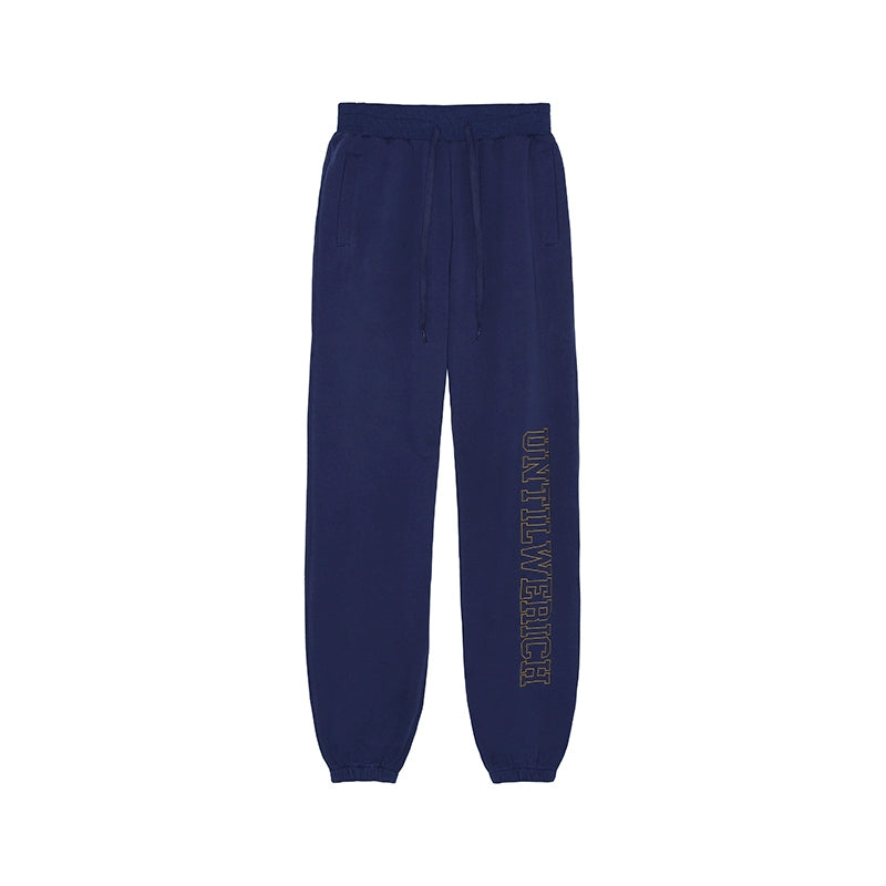 EMBROIDERED TERRY SWEATPANTS I-0016