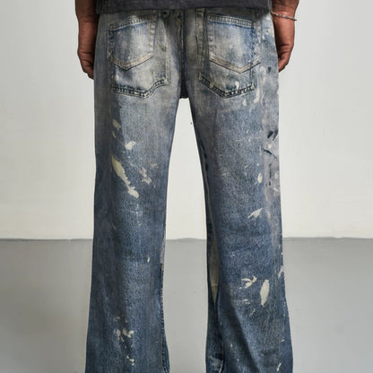 3D INK SPLASH JEANS I-0027
