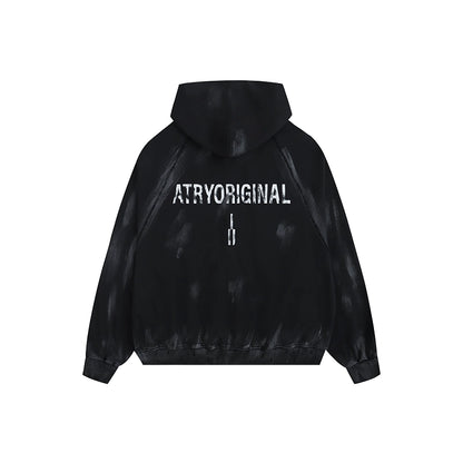 DESTRUCTION PRINT HOODIE I-0074