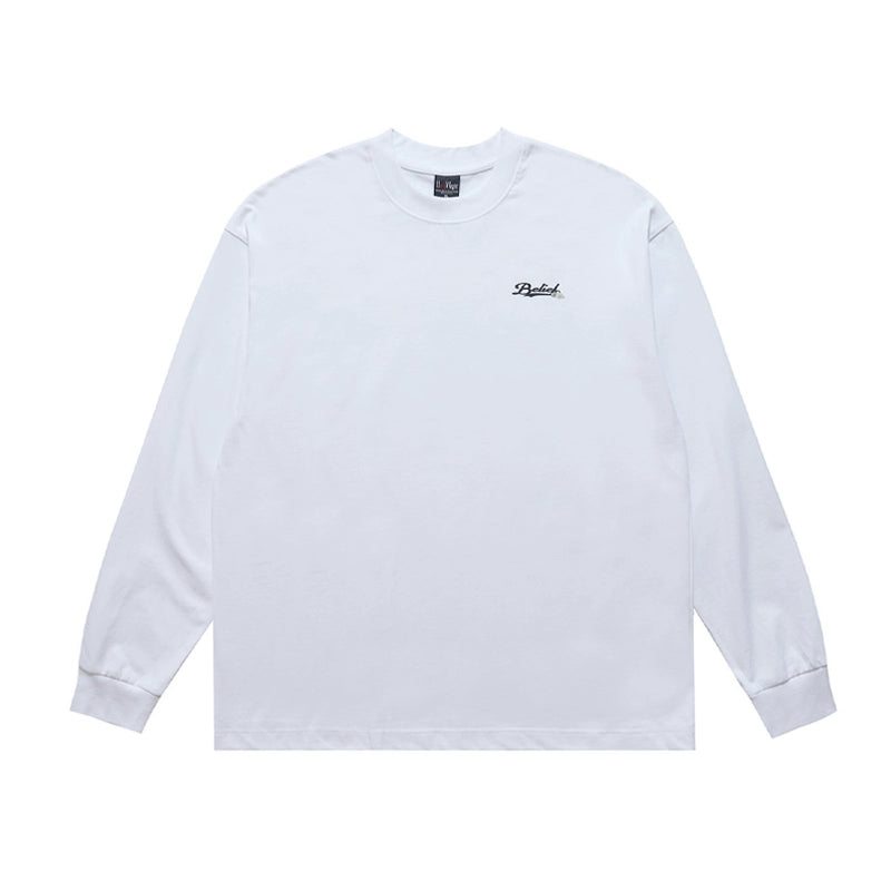 HEAVYWEIGHT COTTON LONG SLEEVE TEE I-0162