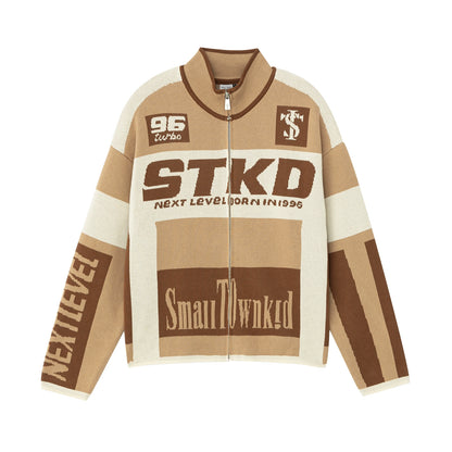 COLORFUL KNIT JACKET FOR ALL I-0054