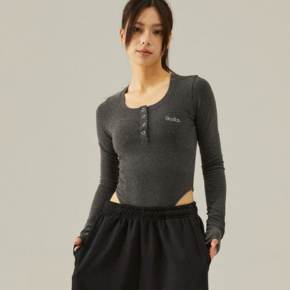 EMBROIDERED BODYSUIT I-0104