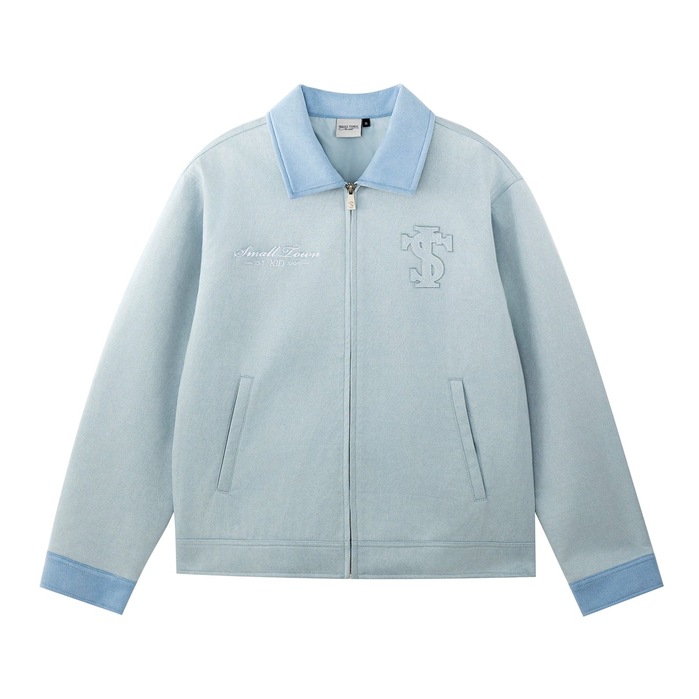 FAUX SUEDE PATCHWORK JACKET I-0051