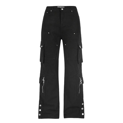 STUDDED HIP HOP JEANS I-0050