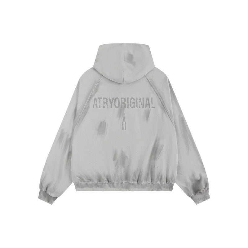 DESTRUCTION PRINT HOODIE I-0074