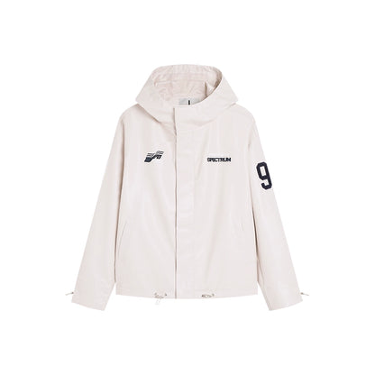 RETRO EMBROIDERED HOODED JACKET I-0076