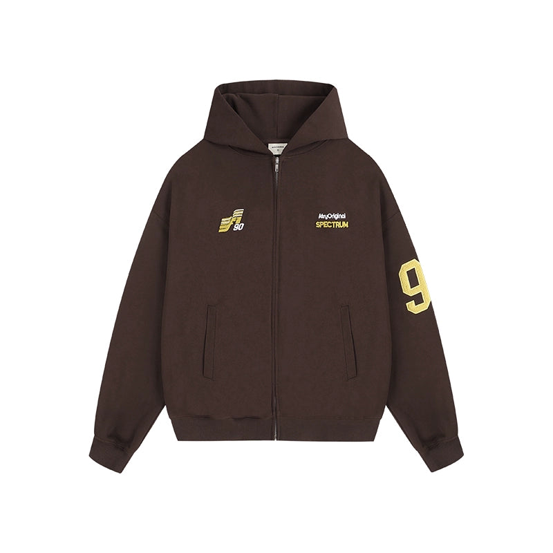 RETRO EMBROIDERED HOODED JACKET I-0066