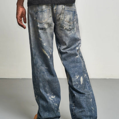 3D INK SPLASH JEANS I-0027