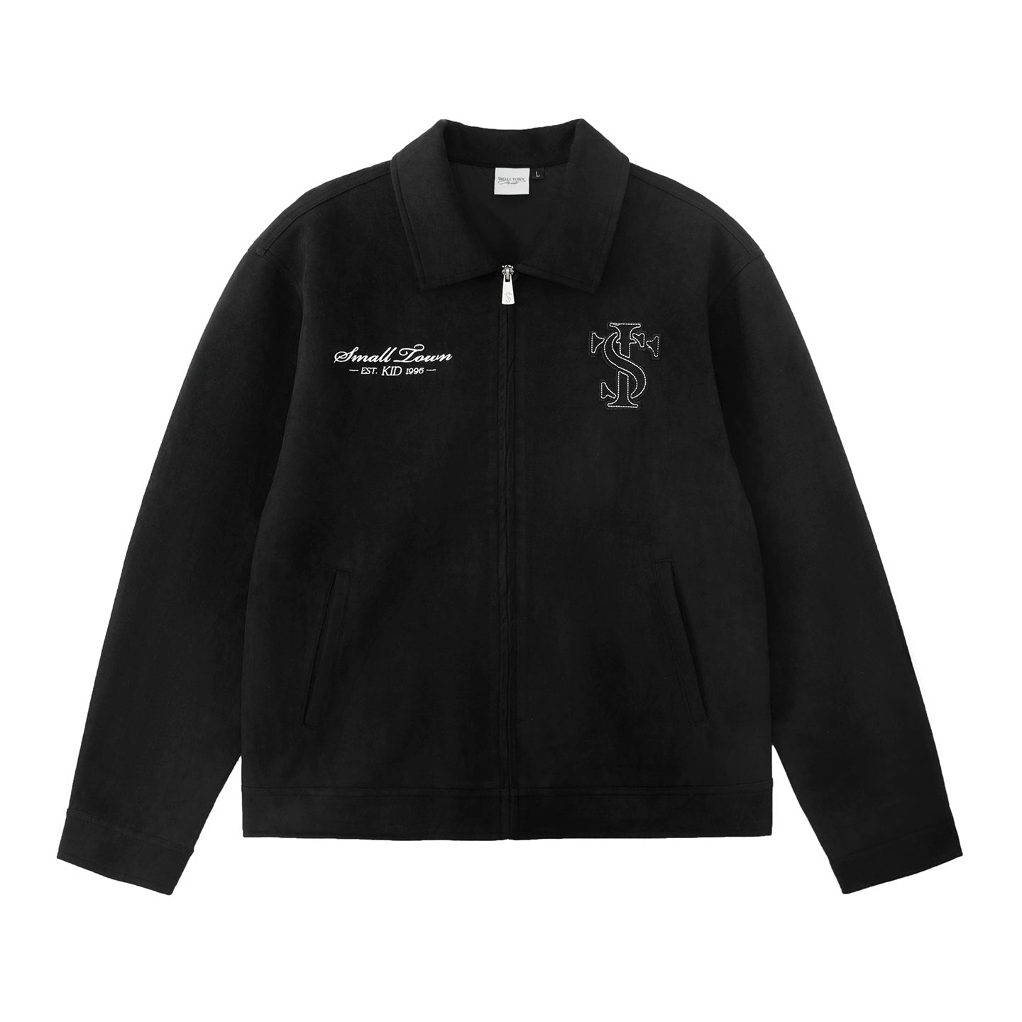 FAUX SUEDE PATCHWORK JACKET I-0051