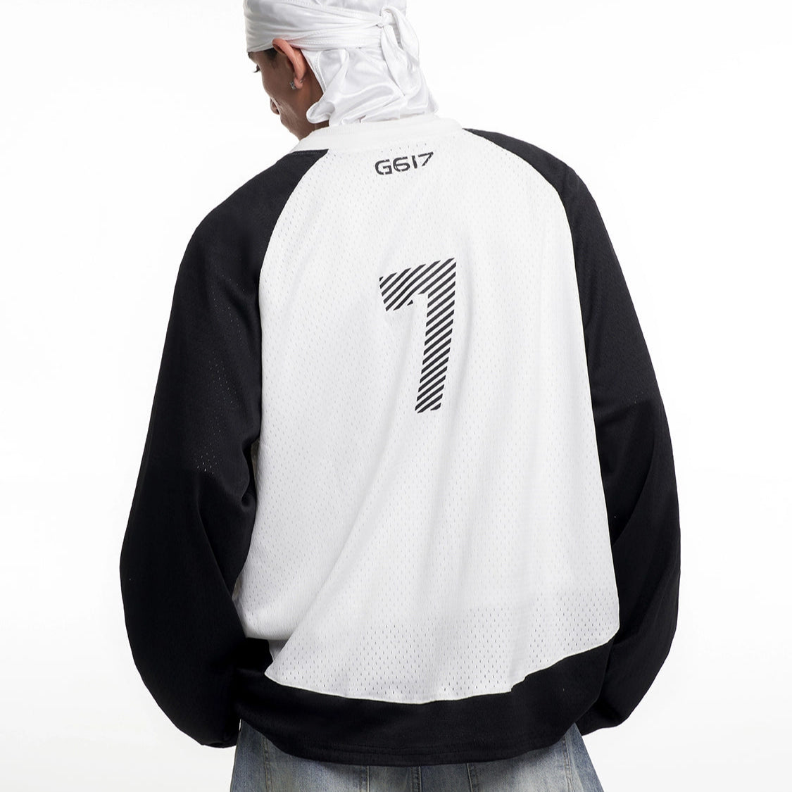 V-NECK STRIPED HOCKEY SHIRT I-0022