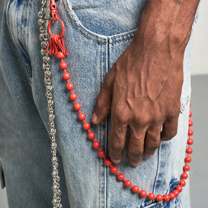 MULTI-POCKET DENIM PANTS I-0030