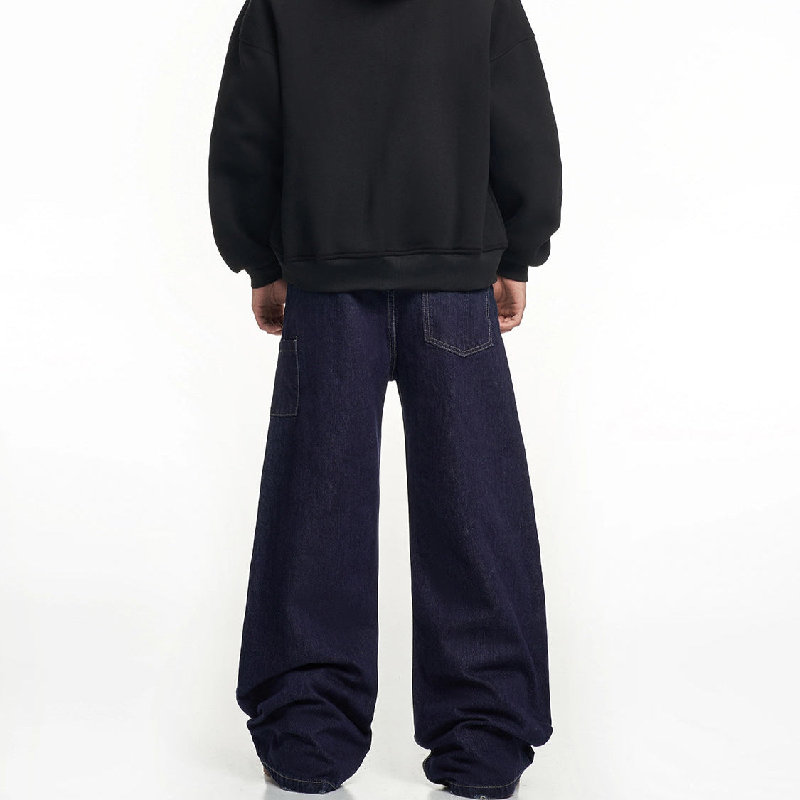 EMBELLISHED WIDE LEG JEANS I-0029