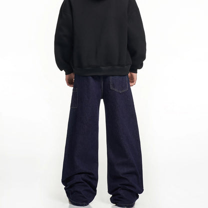 EMBELLISHED WIDE LEG JEANS I-0029