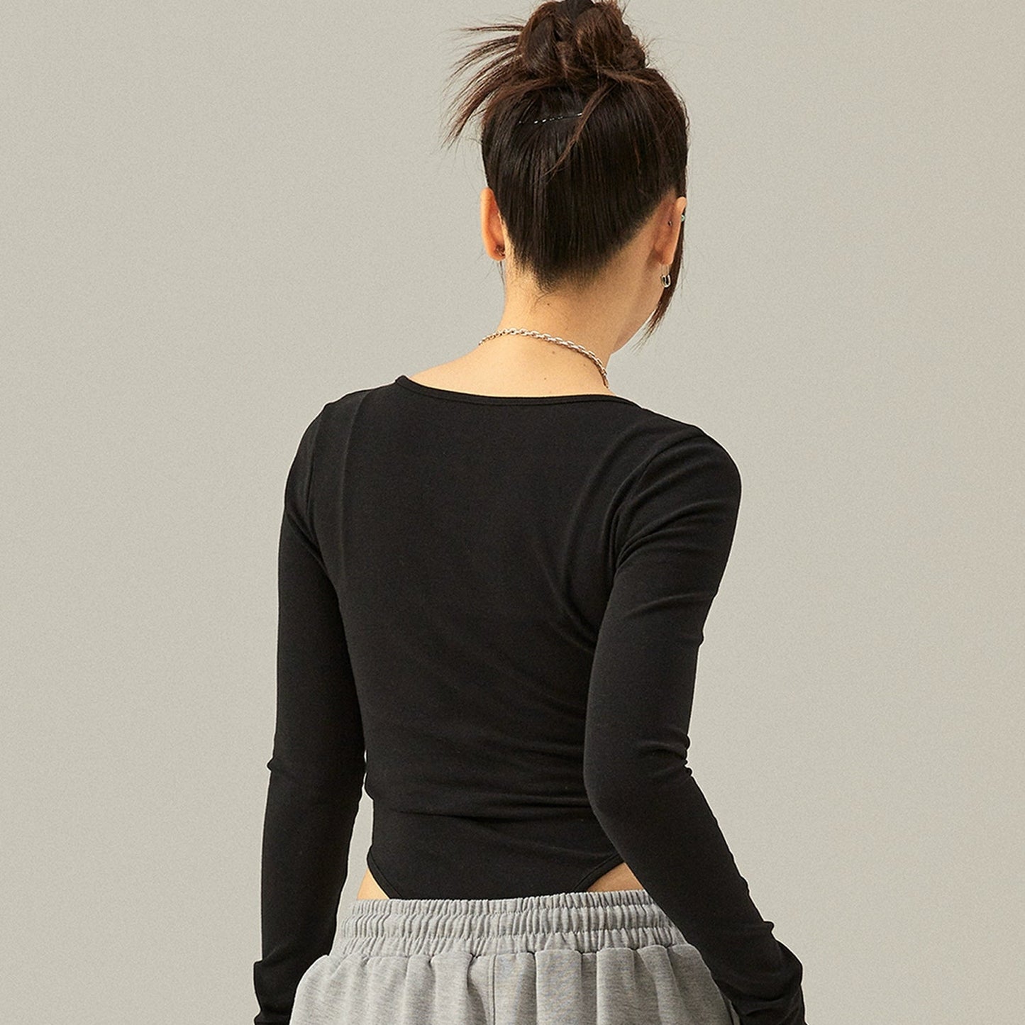 EMBROIDERED STREET STYLE T-SHIRT I-0103