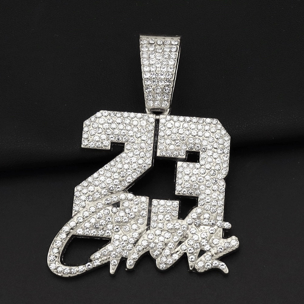 ZIRCONIA CUBAN CHAIN NECKLACE I-0100