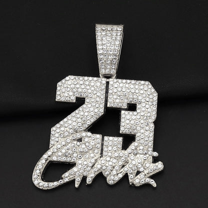 ZIRCONIA CUBAN CHAIN NECKLACE I-0100
