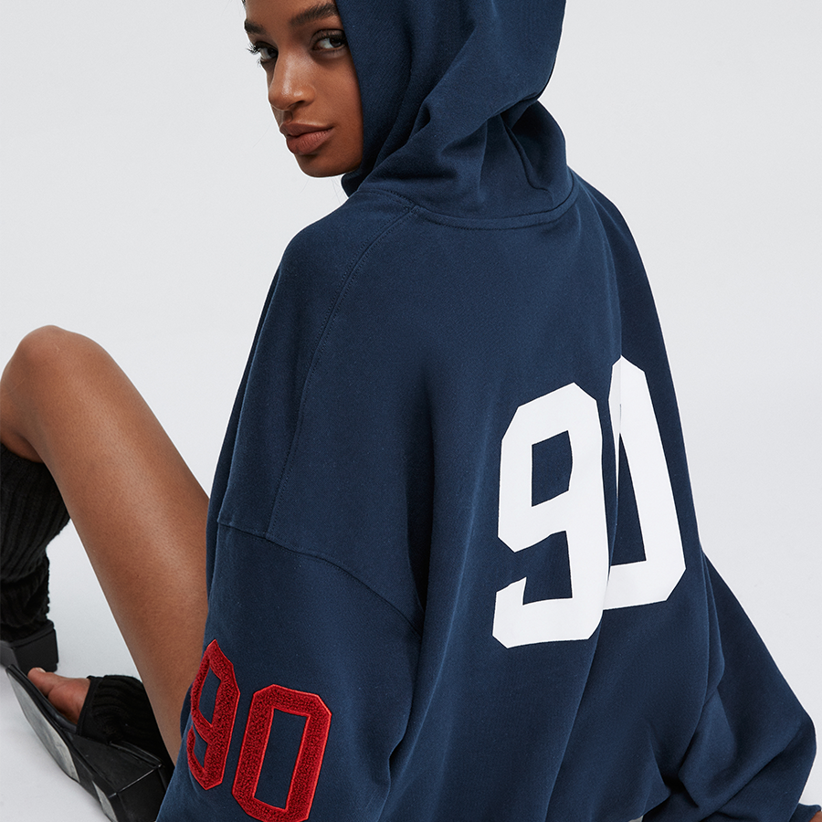 RETRO EMBROIDERED HOODED JACKET I-0066