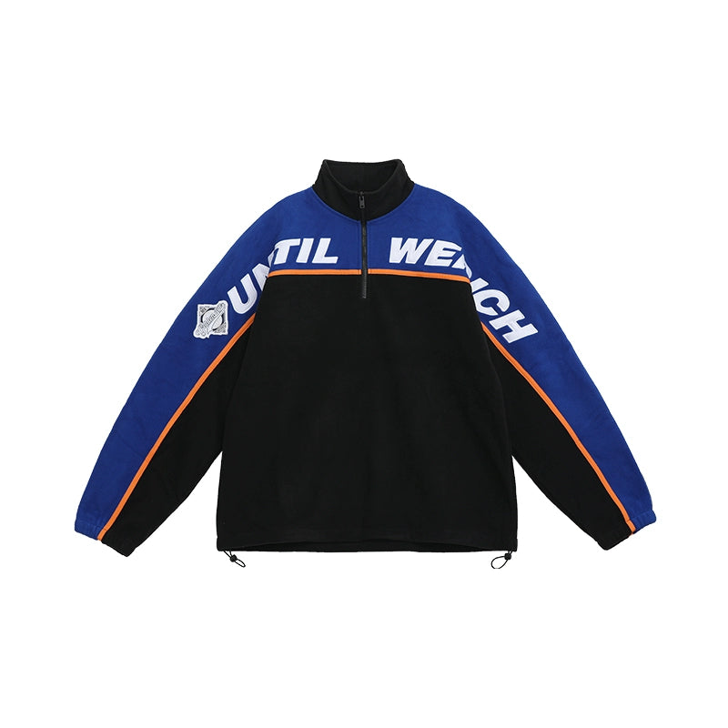 COLORBLOCKED HIP-HOP PULLOVER I-0060