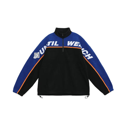 COLORBLOCKED HIP-HOP PULLOVER I-0060