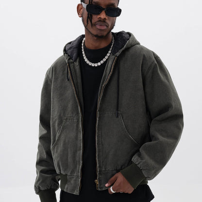 VINTAGE CANVAS DENIM JACKET I-0026