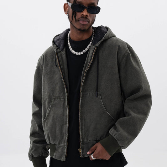 VINTAGE CANVAS DENIM JACKET I-0026