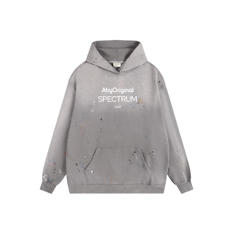 RETRO INK WASH HOODIE I-0068