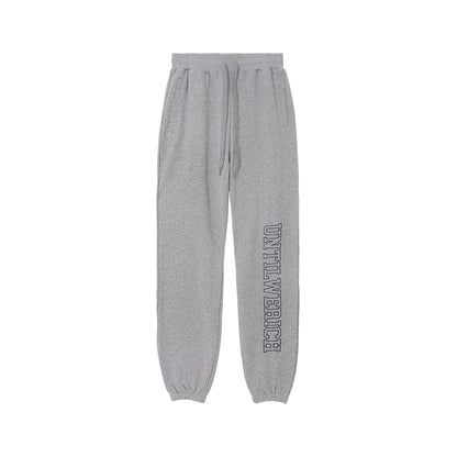 EMBROIDERED TERRY SWEATPANTS I-0016