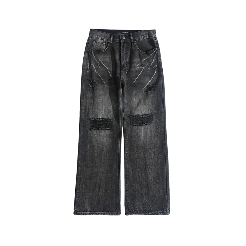 VINTAGE DISTRESSED JEANS I-0017