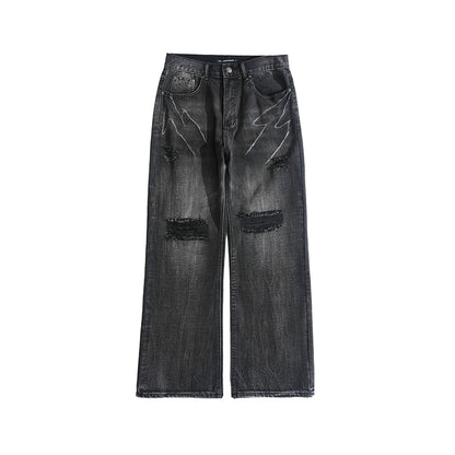 VINTAGE DISTRESSED JEANS I-0017