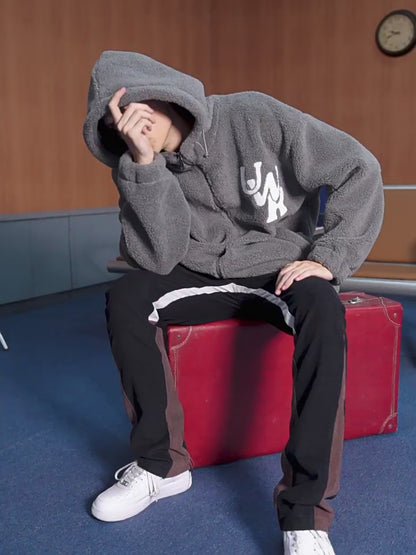 HOODED FLEECE JACKET I-0007