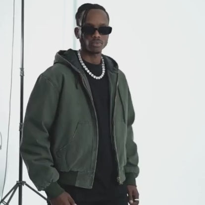 VINTAGE CANVAS DENIM JACKET I-0026